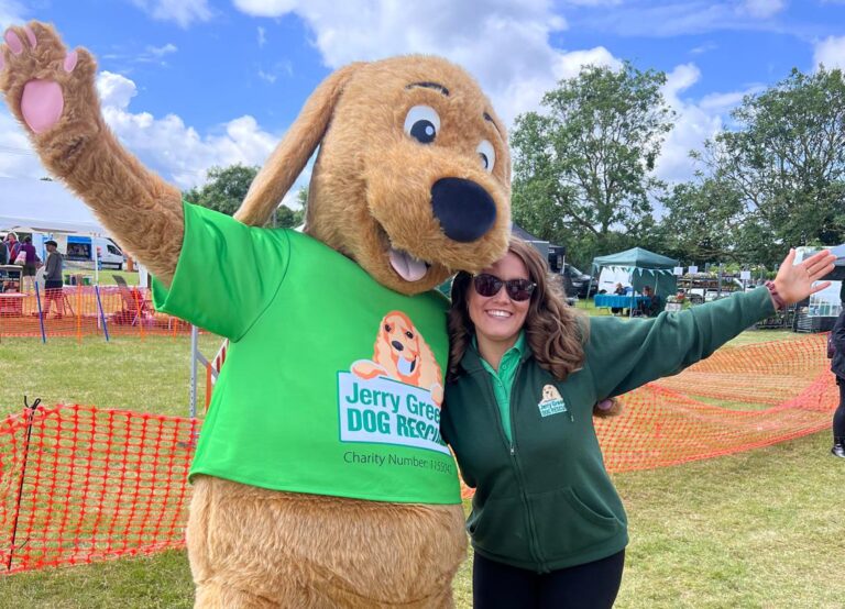 Rusty the Mascot at the 2024 Summer Show